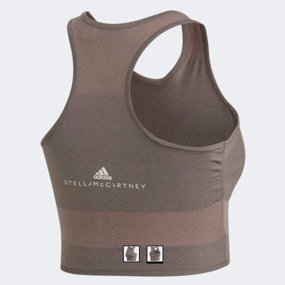 Adidas by Stella McCartney FI8222 Training Knit Tank Top Explorer S08 ( XS ) - Picture 5 of 5